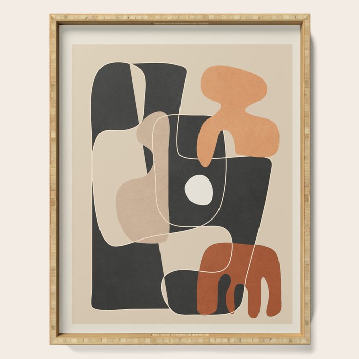 Organic Rhythms 7 Serving Tray Gallery Image 1