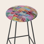 Vintage Gingerbread Town Stool Gallery Image 2