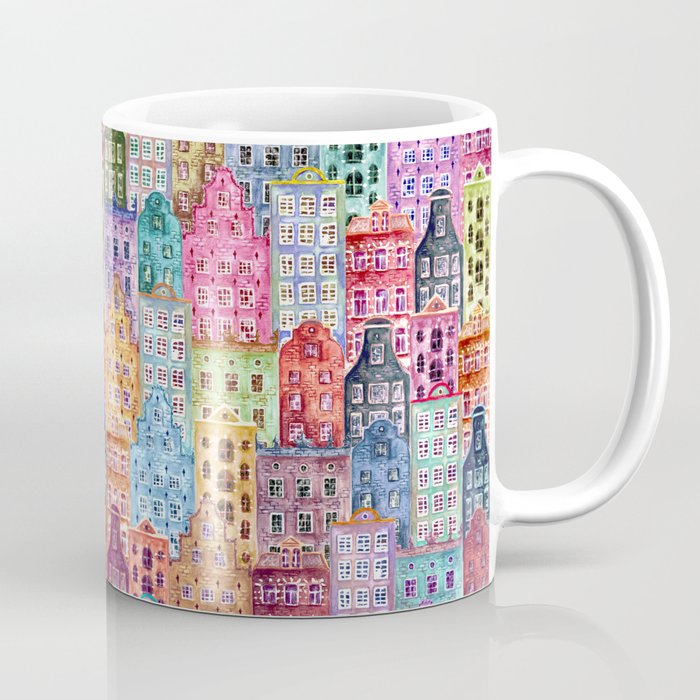 Vintage Gingerbread Town Coffee Mug Gallery Image 1