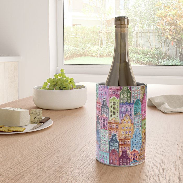 Vintage Gingerbread Town Wine Chiller Gallery Image 4
