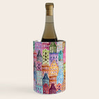 Vintage Gingerbread Town Wine Chiller Gallery Image 1