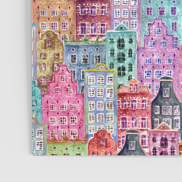 Vintage Gingerbread Town Poster Gallery Image 3