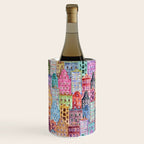 Vintage Gingerbread Town Wine Chiller Gallery Image 2