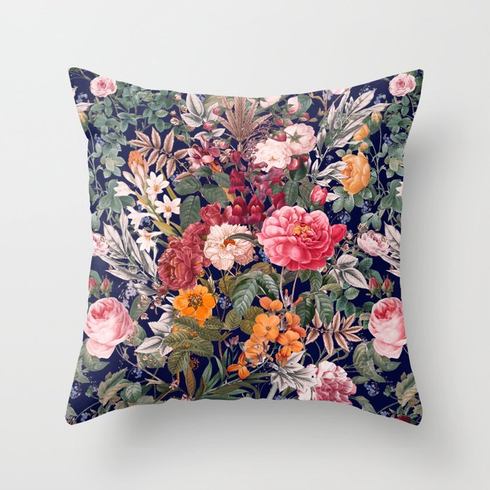 Magical Garden - III Throw Pillow Gallery Image 6