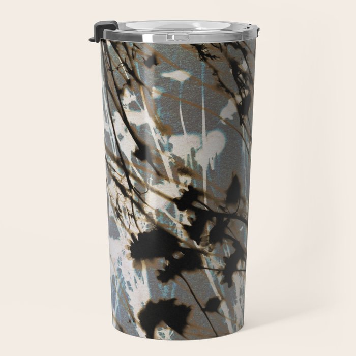Magic in the Ordinary #12 / Cyan & Grey Travel Mug Gallery Image 3