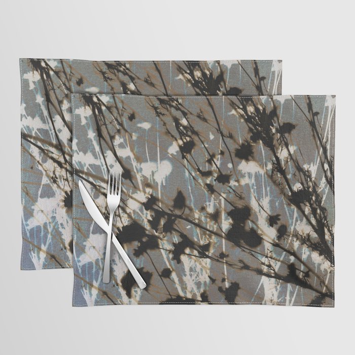Magic in the Ordinary #12 / Cyan & Grey Placemat Gallery Image 1