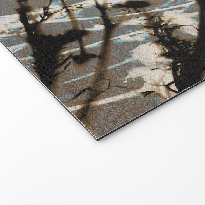 Magic in the Ordinary #12 / Cyan & Grey Welcome Mat Gallery Image 2