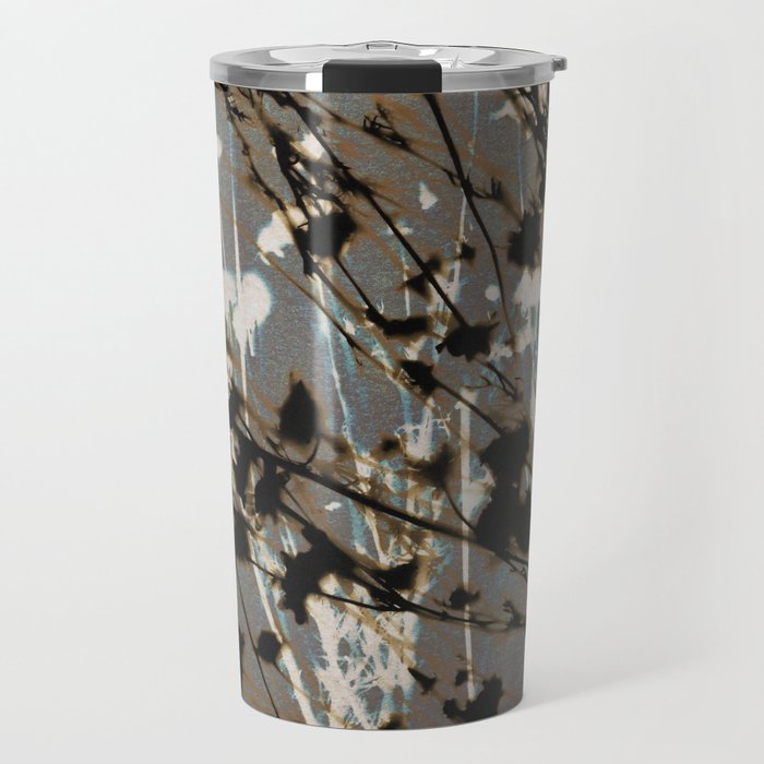Magic in the Ordinary #12 / Cyan & Grey Travel Mug Gallery Image 1