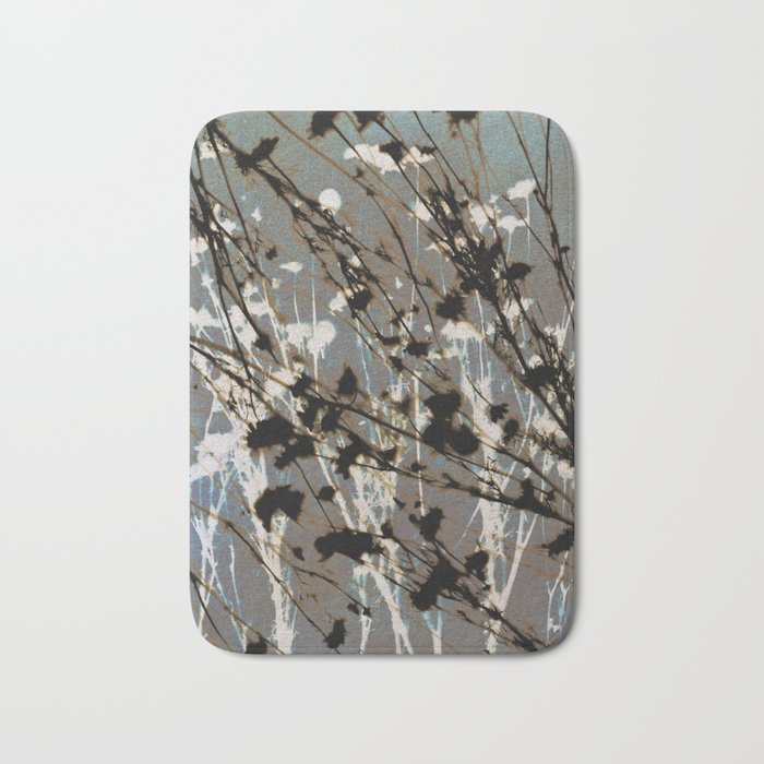Magic in the Ordinary #12 / Cyan & Grey Bath Mat Gallery Image 1