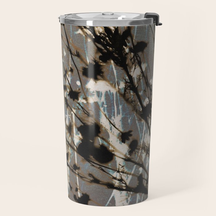 Magic in the Ordinary #12 / Cyan & Grey Travel Mug Gallery Image 2