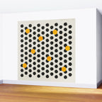 Brushed Strokes | Abstract Mid-Century Dots Pattern Wall Mural Gallery Image 2
