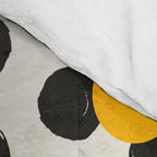 Brushed Strokes | Abstract Mid-Century Dots Pattern Comforter Gallery Image 4