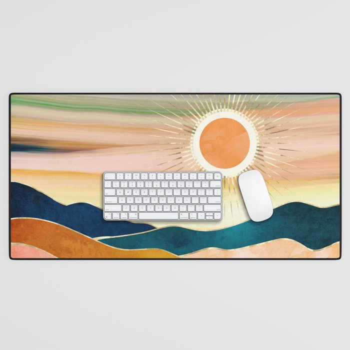 Jewel Dusk Desk Mat Gallery Image 1