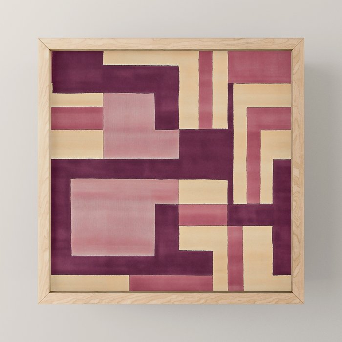 Romantic Botanica - Autumn Winter Geometry Mini Art Print Gallery Image 1