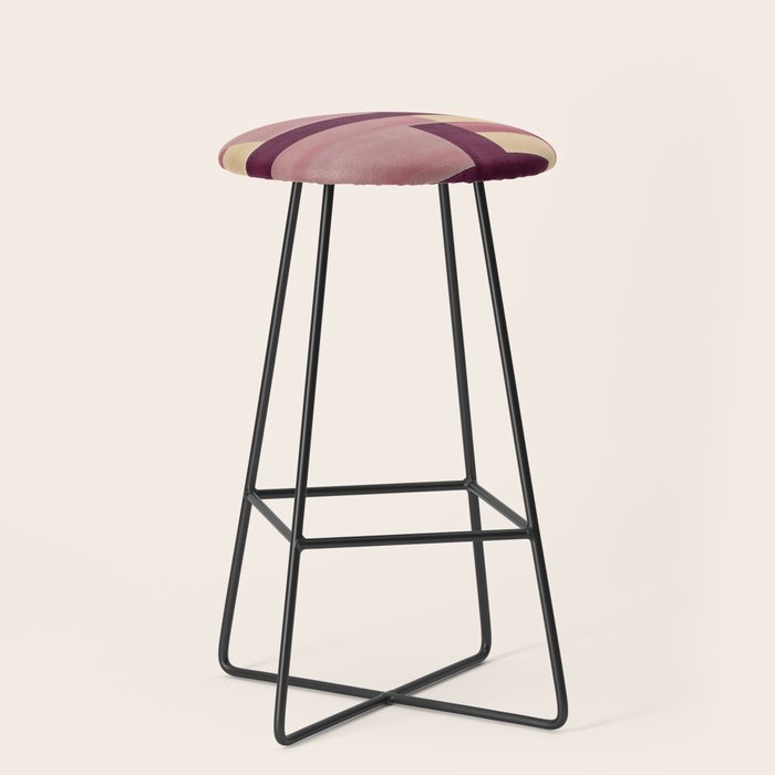 Romantic Botanica - Autumn Winter Geometry Stool Gallery Image 1