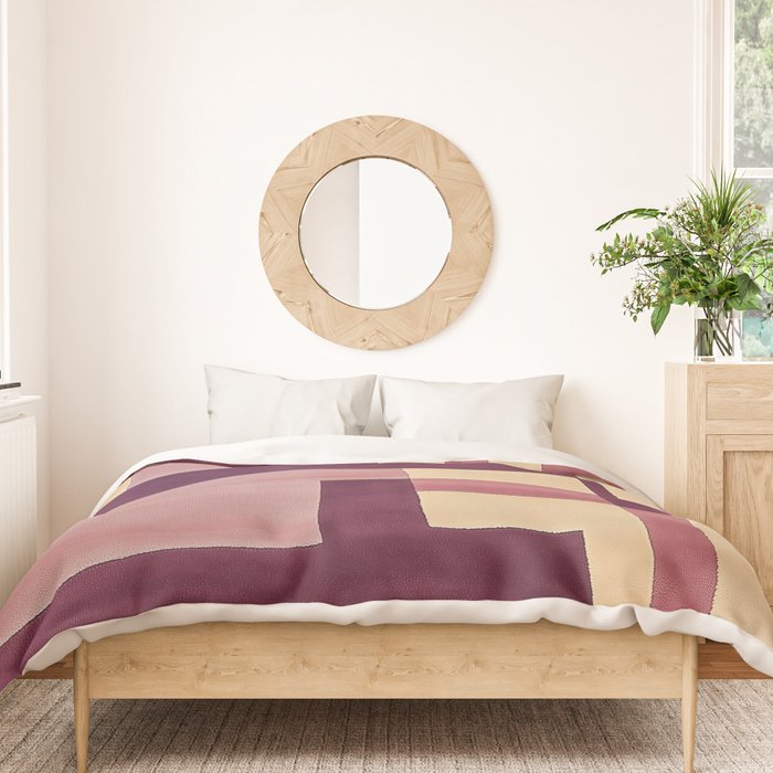 Romantic Botanica - Autumn Winter Geometry Duvet Cover Gallery Image 3