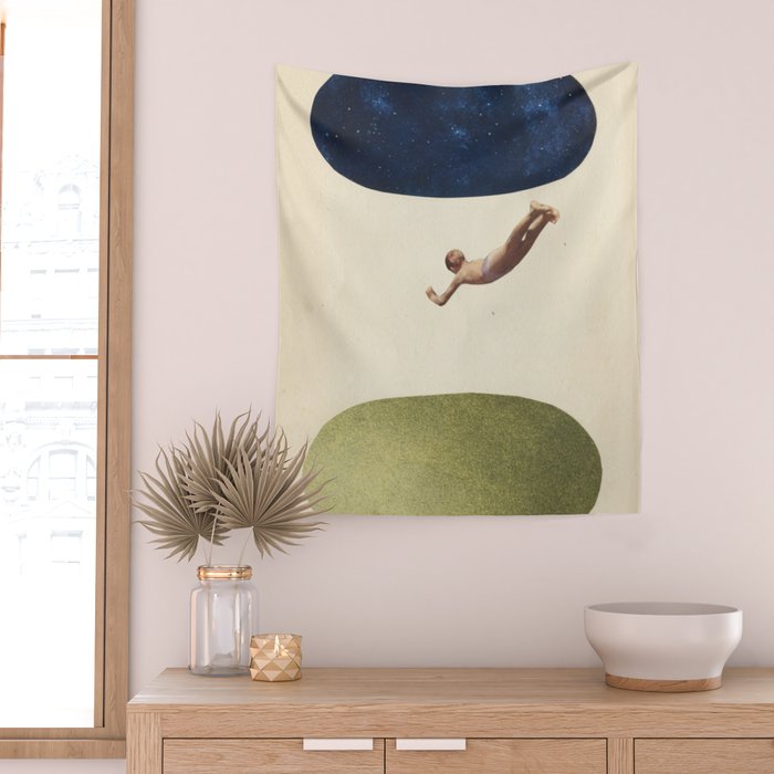 Night Swim Wall Tapestry Gallery Image 2