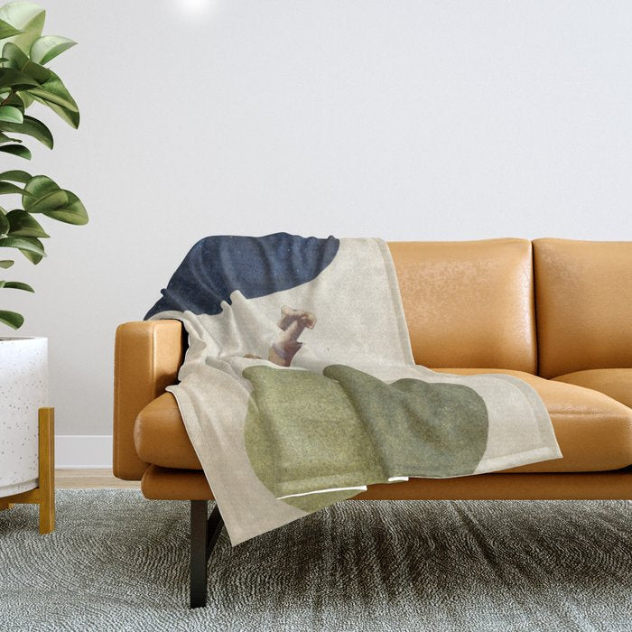 Night Swim Throw Blanket Gallery Image 1