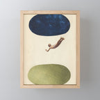 Night Swim Mini Art Print Gallery Image 1