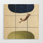 Night Swim Wood Wall Art Gallery Image 1