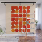 Fun Geometry - Mid-century abstract Wall Mural Gallery Image 1