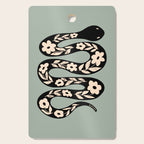 Floral Snake  Cutting Board Gallery Image 1