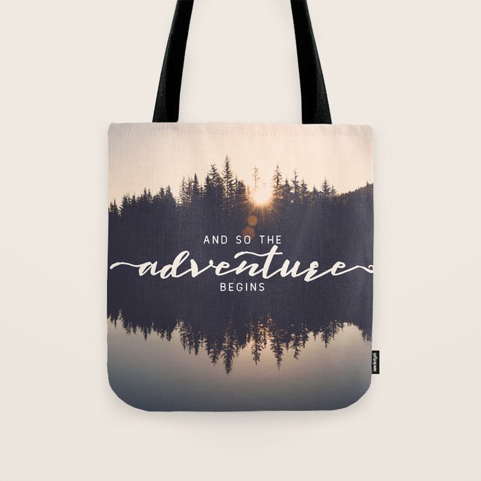 And So the Adventure Begins II Tote Bag Gallery Image 1