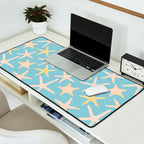 Vintage marine starfish sea animal pattern Desk Mat Gallery Image 2