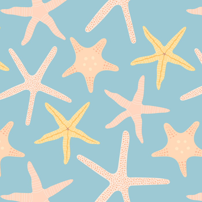 Vintage marine starfish sea animal pattern Coffee Mug Gallery Image 2