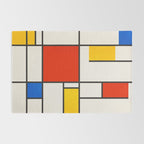 Retro Geometry: Mondrian Edition Rug Gallery Image 2