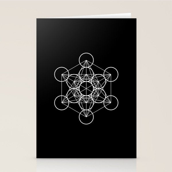 Metatron's Cube II Stationery Card Gallery Image 2