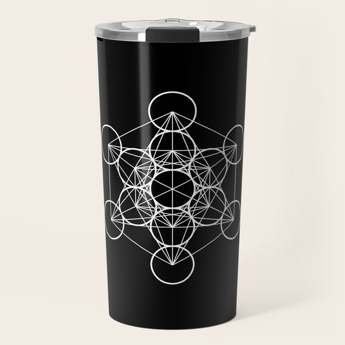 Metatron's Cube II Travel Mug Gallery Image 1