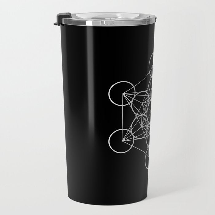 Metatron's Cube II Travel Mug Gallery Image 3