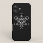 Metatron's Cube II iPhone Case Gallery Image 1