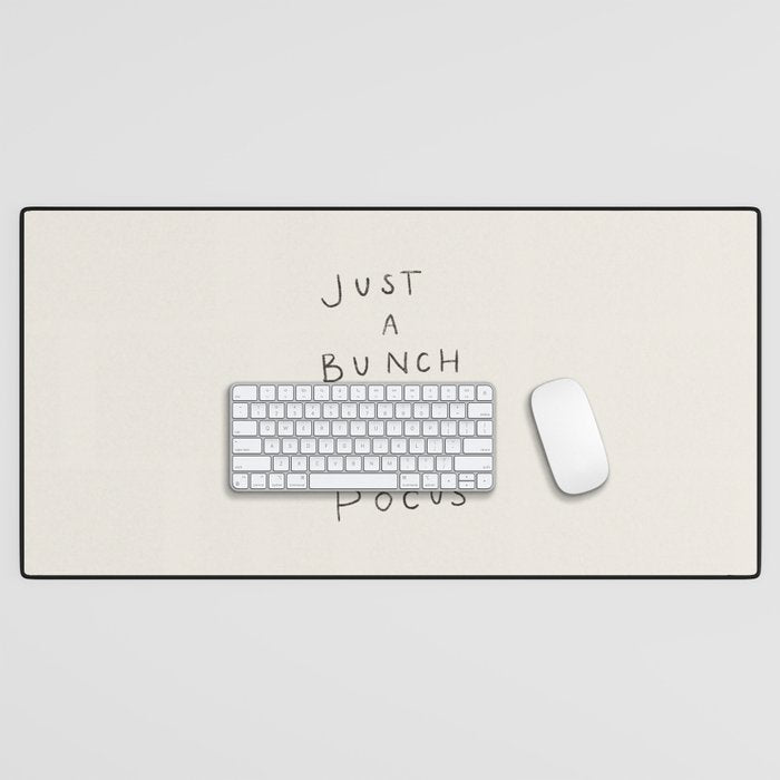 Hocus Pocus Neutral Desk Mat Gallery Image 1