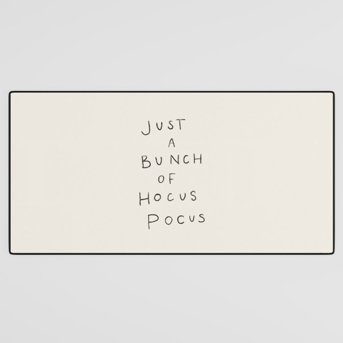 Hocus Pocus Neutral Desk Mat Gallery Image 3