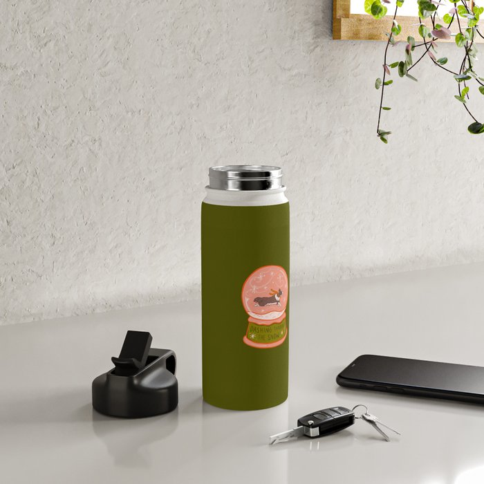 Dashing Through the Snow Water Bottle Gallery Image 4