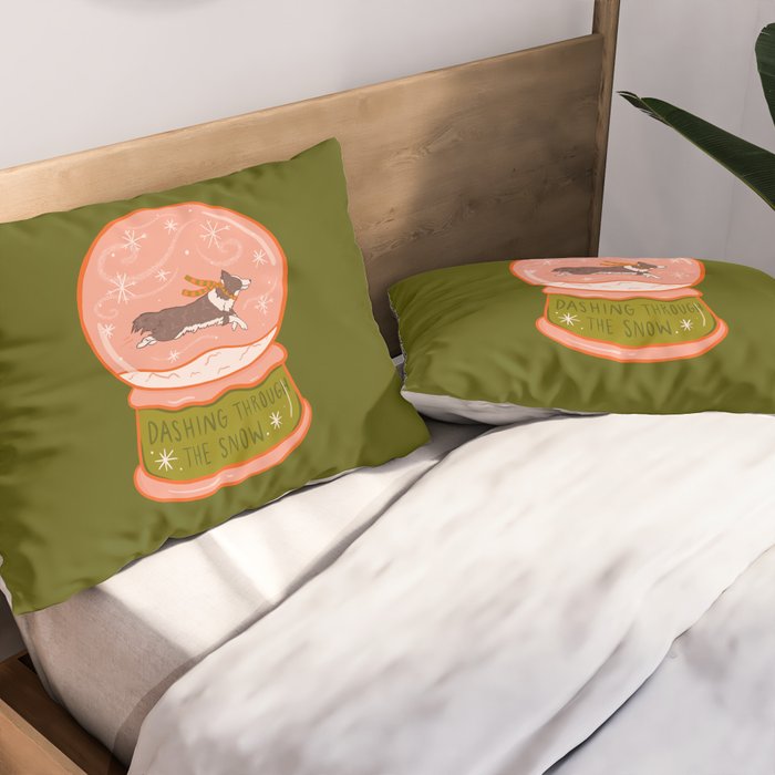 Dashing Through the Snow Pillow Sham Gallery Image 2