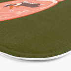 Dashing Through the Snow Bath Mat Gallery Image 3