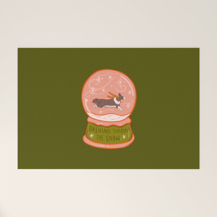 Dashing Through the Snow Welcome Mat Gallery Image 1