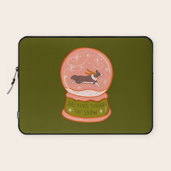Dashing Through the Snow Laptop Sleeve Gallery Image 1