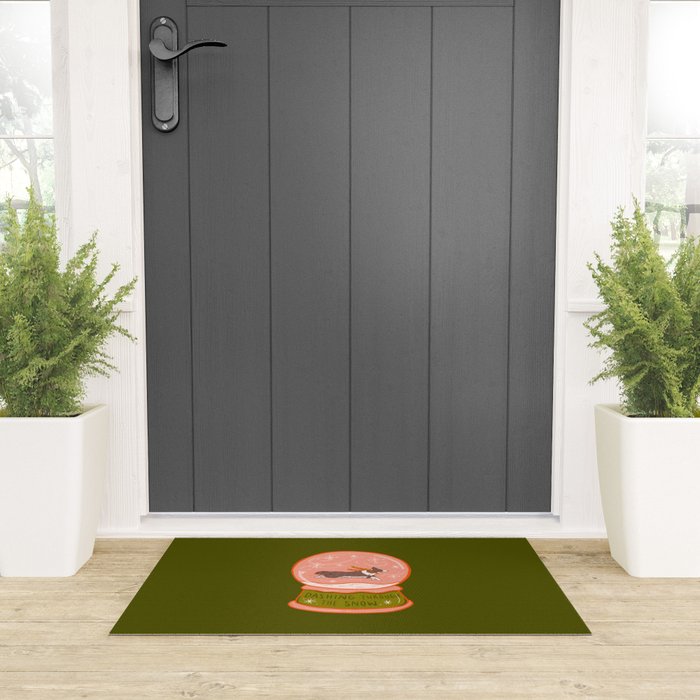 Dashing Through the Snow Welcome Mat Gallery Image 3