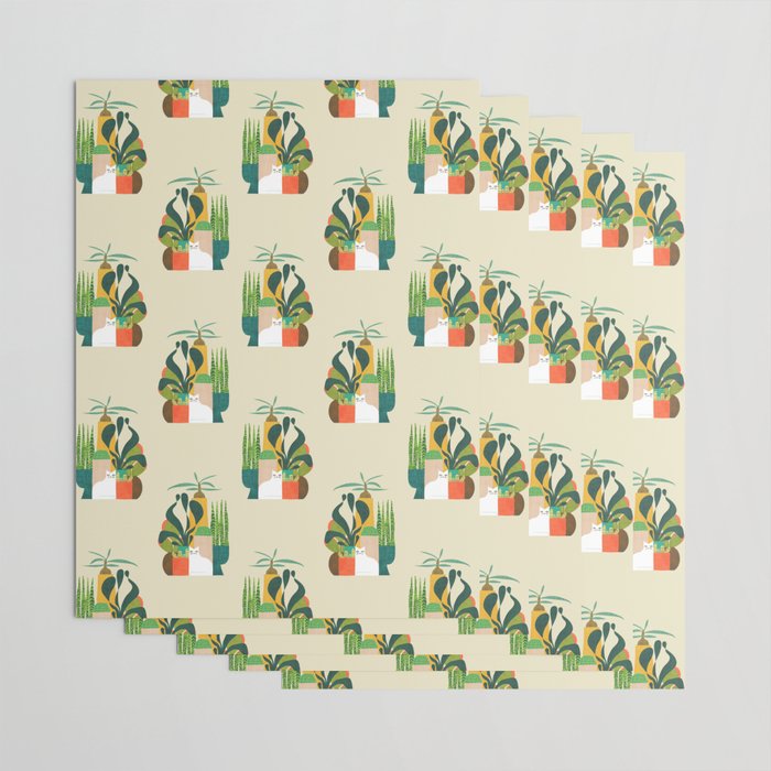 Still life with cat Wrapping Paper Gallery Image 3