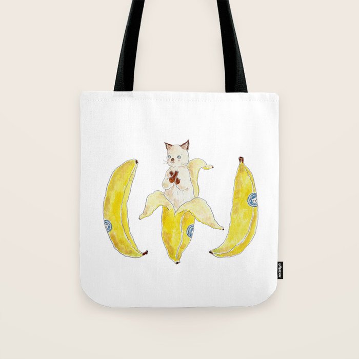 banana nyanco Tote Bag Gallery Image 1