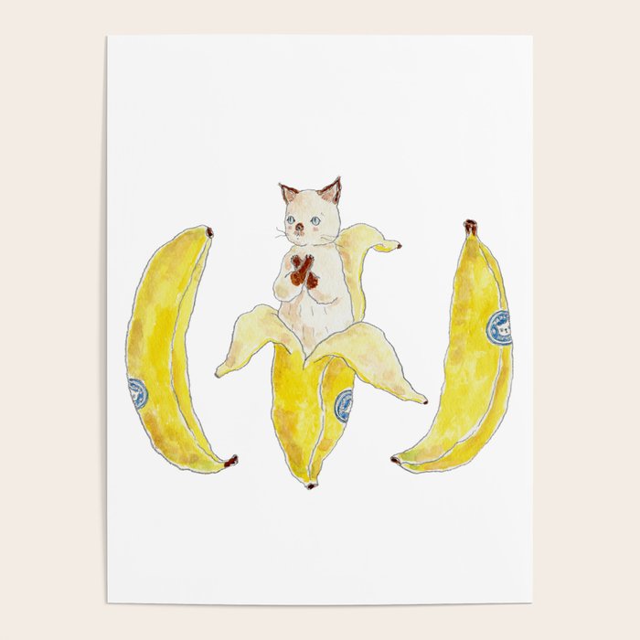 banana nyanco Poster Gallery Image 4