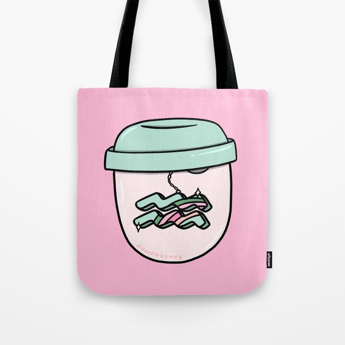 Aquarius Keychain Tote Bag Gallery Image 1