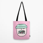 Aquarius Keychain Tote Bag Gallery Image 2