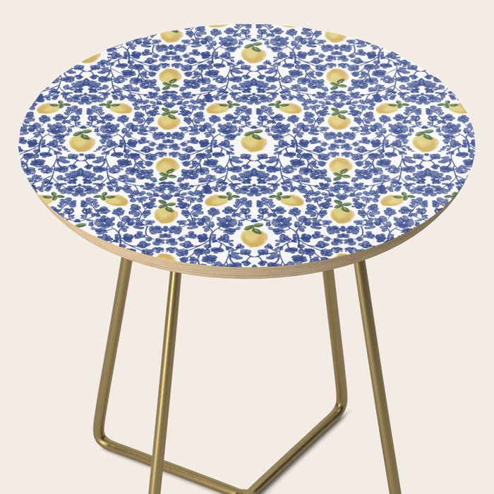 Chinoiserie Lemons Side Table Gallery Image 2