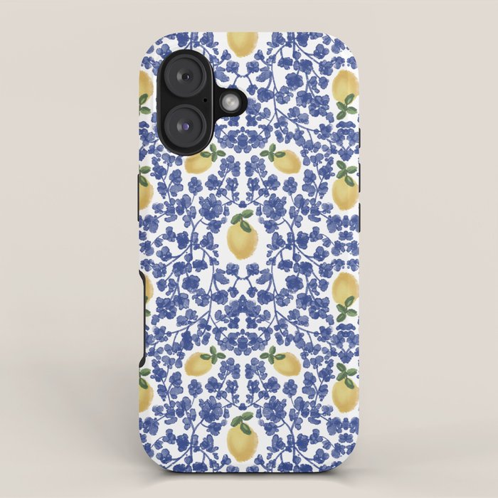 Chinoiserie Lemons iPhone Case Gallery Image 1