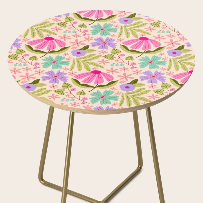 Colorful Garden - summer vibe Side Table Gallery Image 2